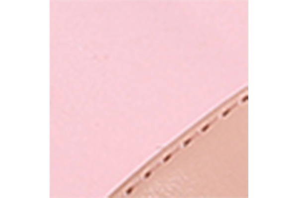 Women's Bow Pearl Strap Thick Heel Sandals Elegant Summer Pink High Heel Sandals
